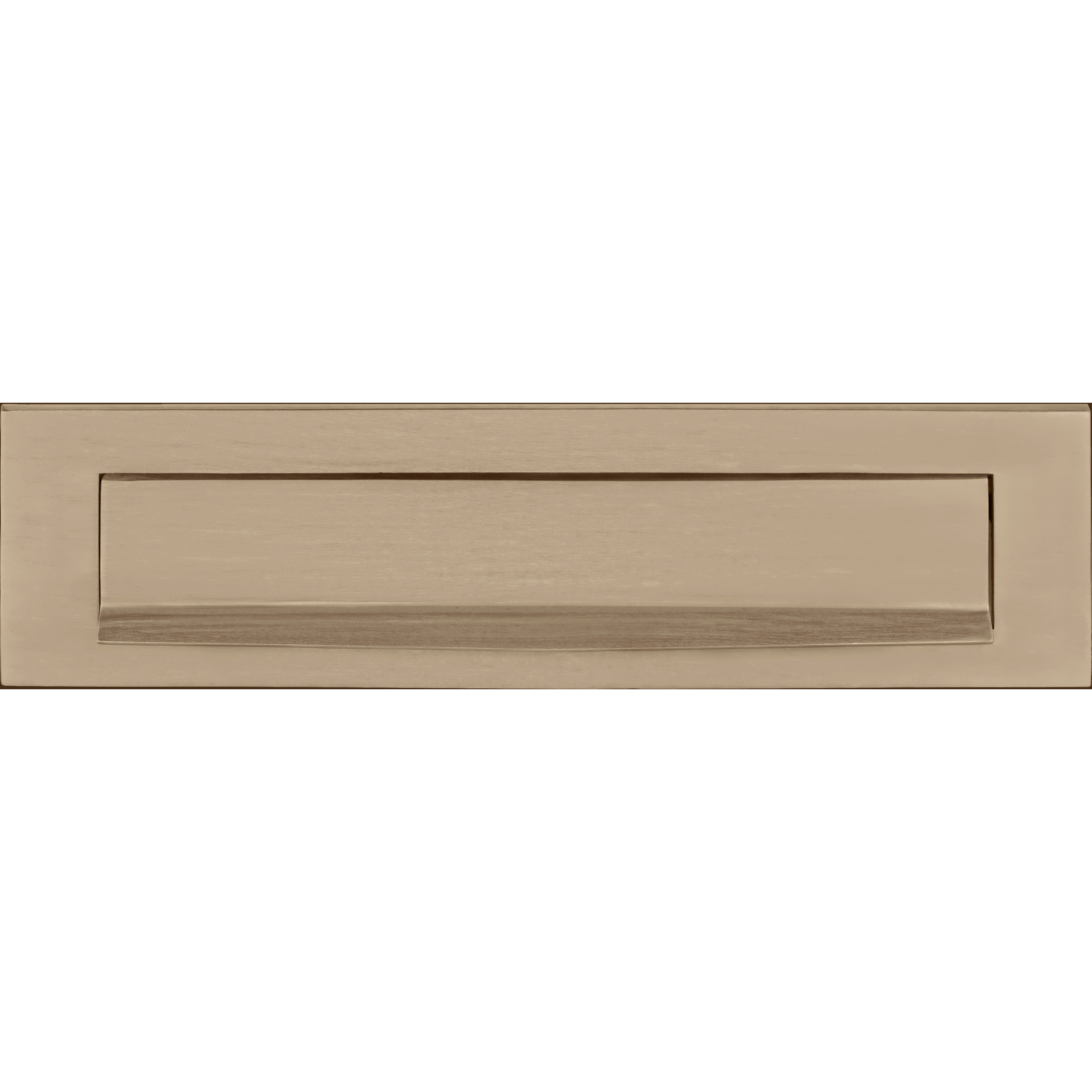 Formani BASICS LB535 briefplaat buiten 330X80 PVD BL
