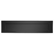 Formani BASICS LB535 briefplaat buiten 330X80 PVD gunmetal