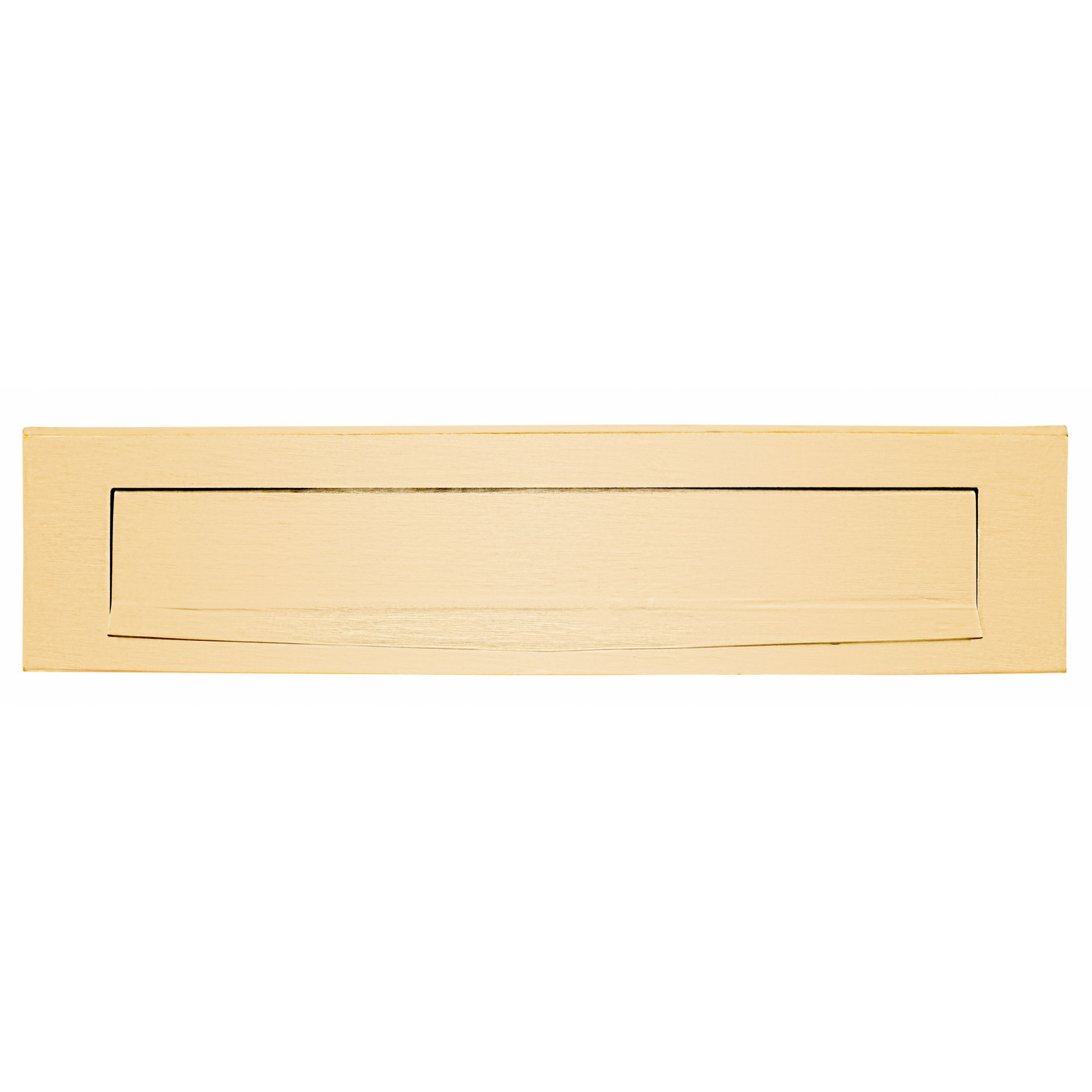 Formani BASICS LB535 briefplaat buiten 330X80 PVD goud