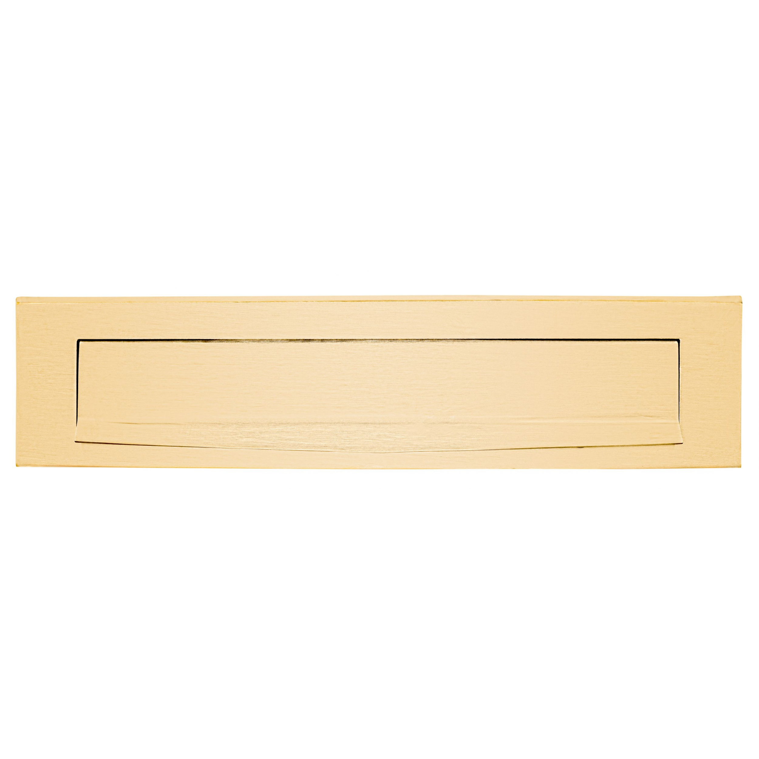 Formani BASICS LB535 briefplaat buiten 330X80 PVD goud