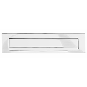 Formani BASICS LB535 briefplaat buiten 330X80 gepolijst rvs