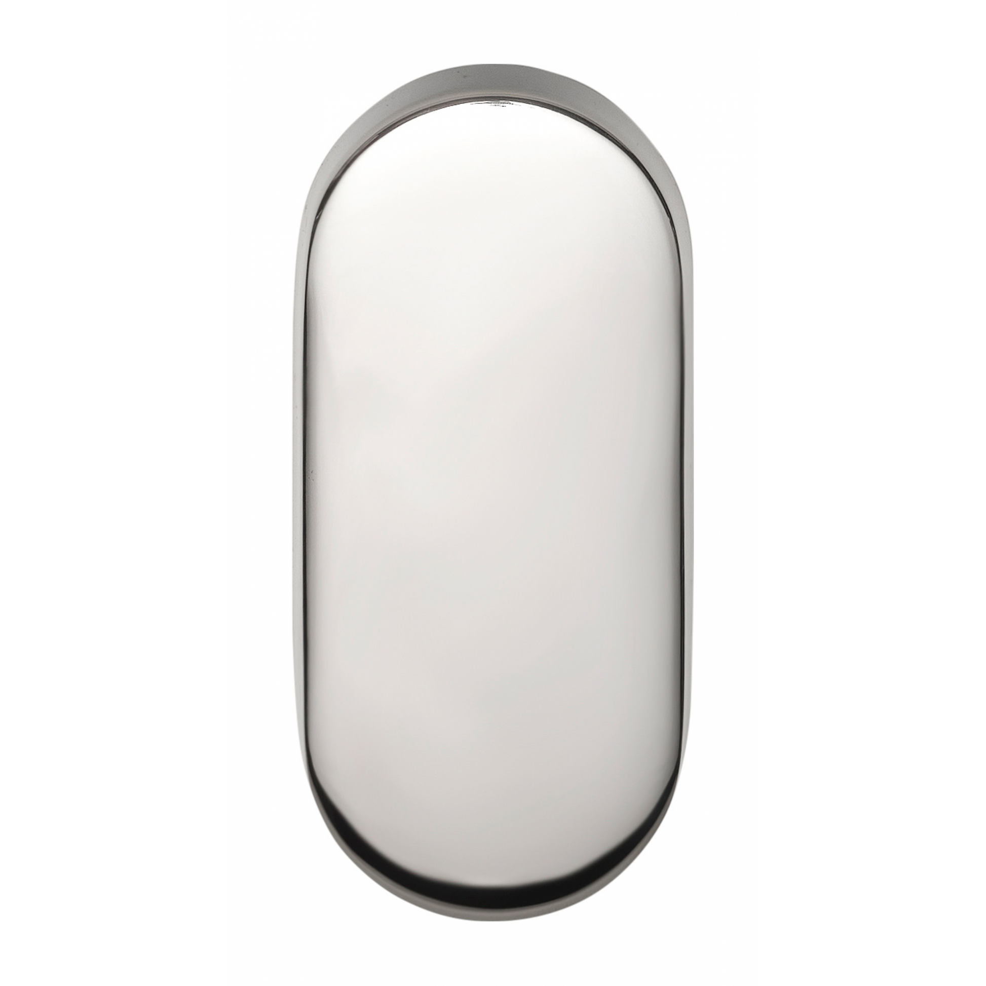 Formani | Blind Plaatje Ovaal BASIC LBB32 | RVS Gepolijst