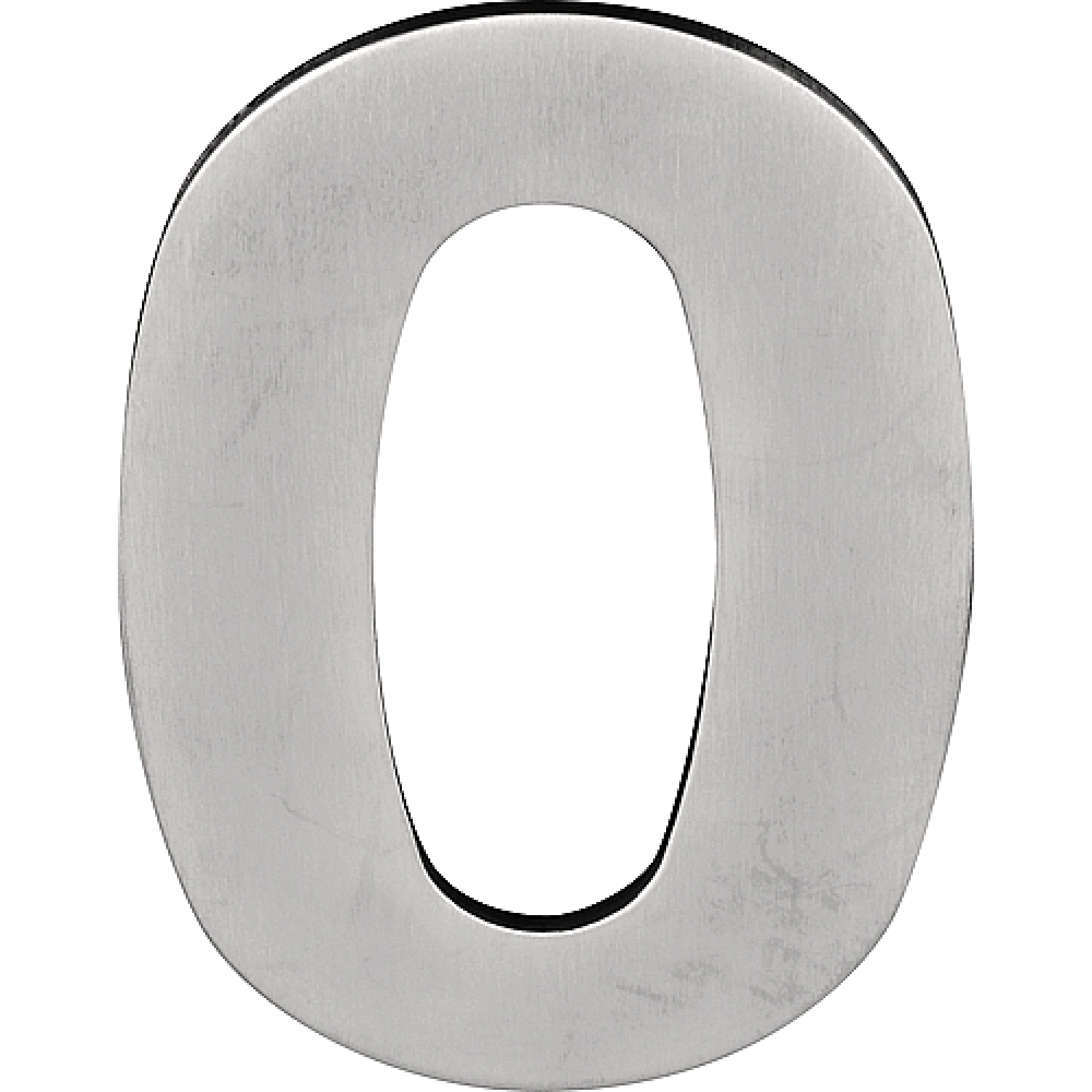 Formani BASICS | Huisnummer 0 | 100mm | PVD Mat RVS