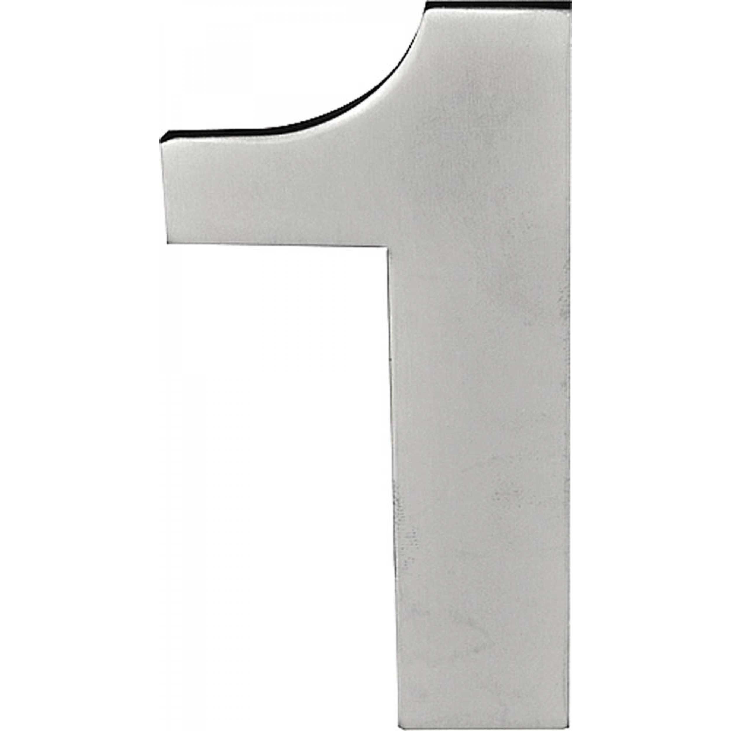 Formani BASICS | Huisnummer 1 | 100mm | Mat RVS