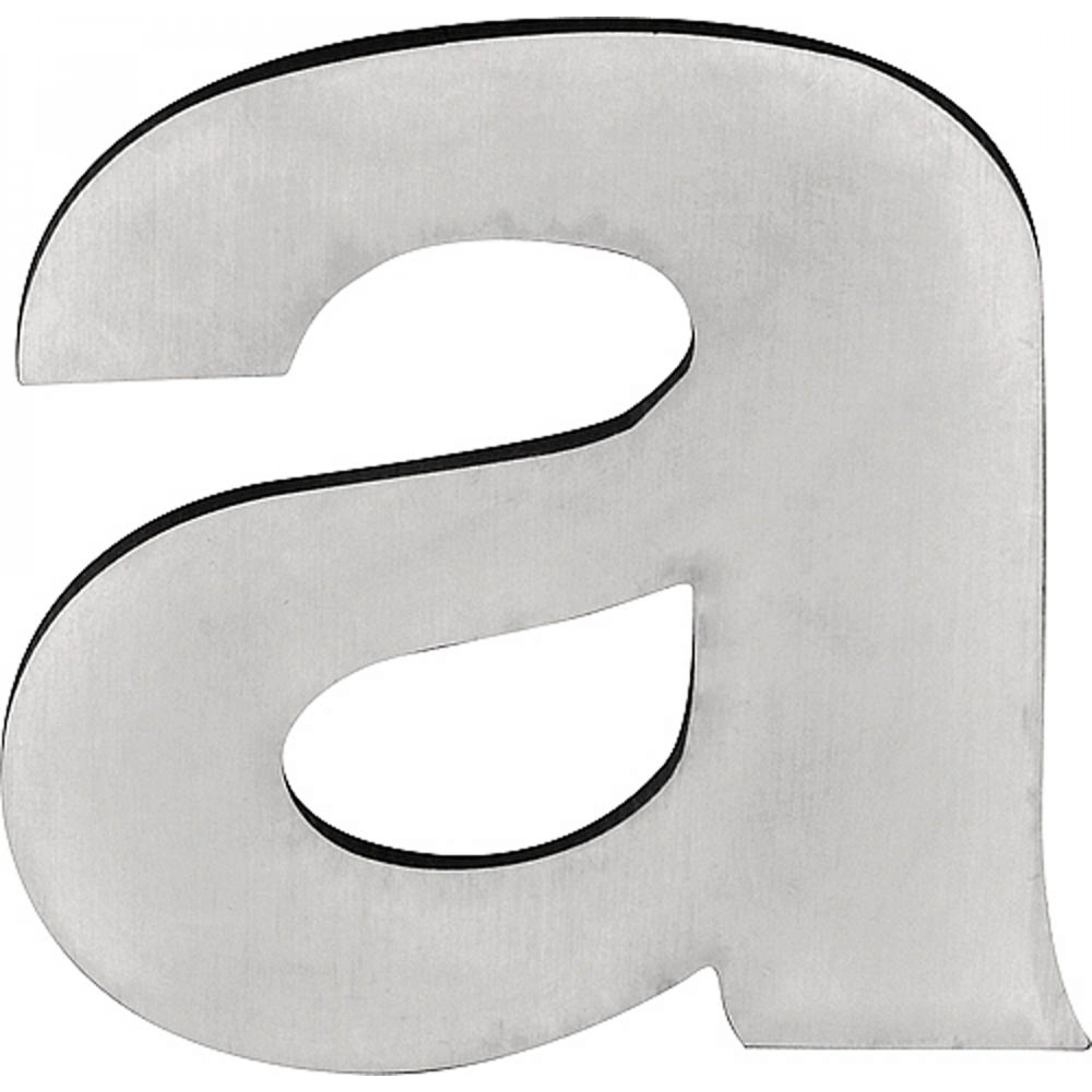 Formani BASICS | Huisletter A | 100mm | PVD Mat RVS