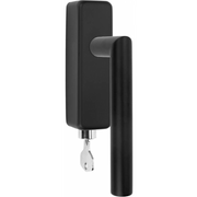 Formani LB2-DKLOCK-O draaikiepgarnituur afsluitbaar mat zwart rechts/links draaiend