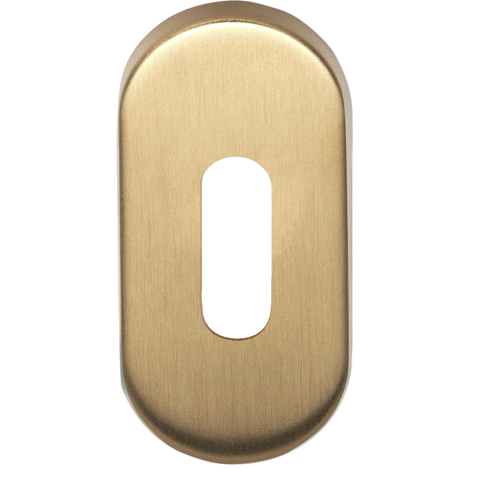 Formani | Sleutelplaatje Ovaal BASIC LBN32 | PVD Mat Goud