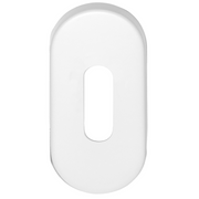 Formani | Sleutelplaatje Ovaal BASIC LBN32 | Wit