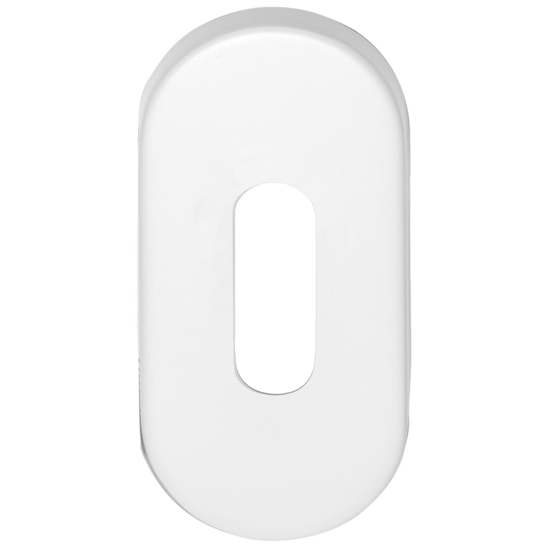 Formani | Sleutelplaatje Ovaal BASIC LBN32 | Wit