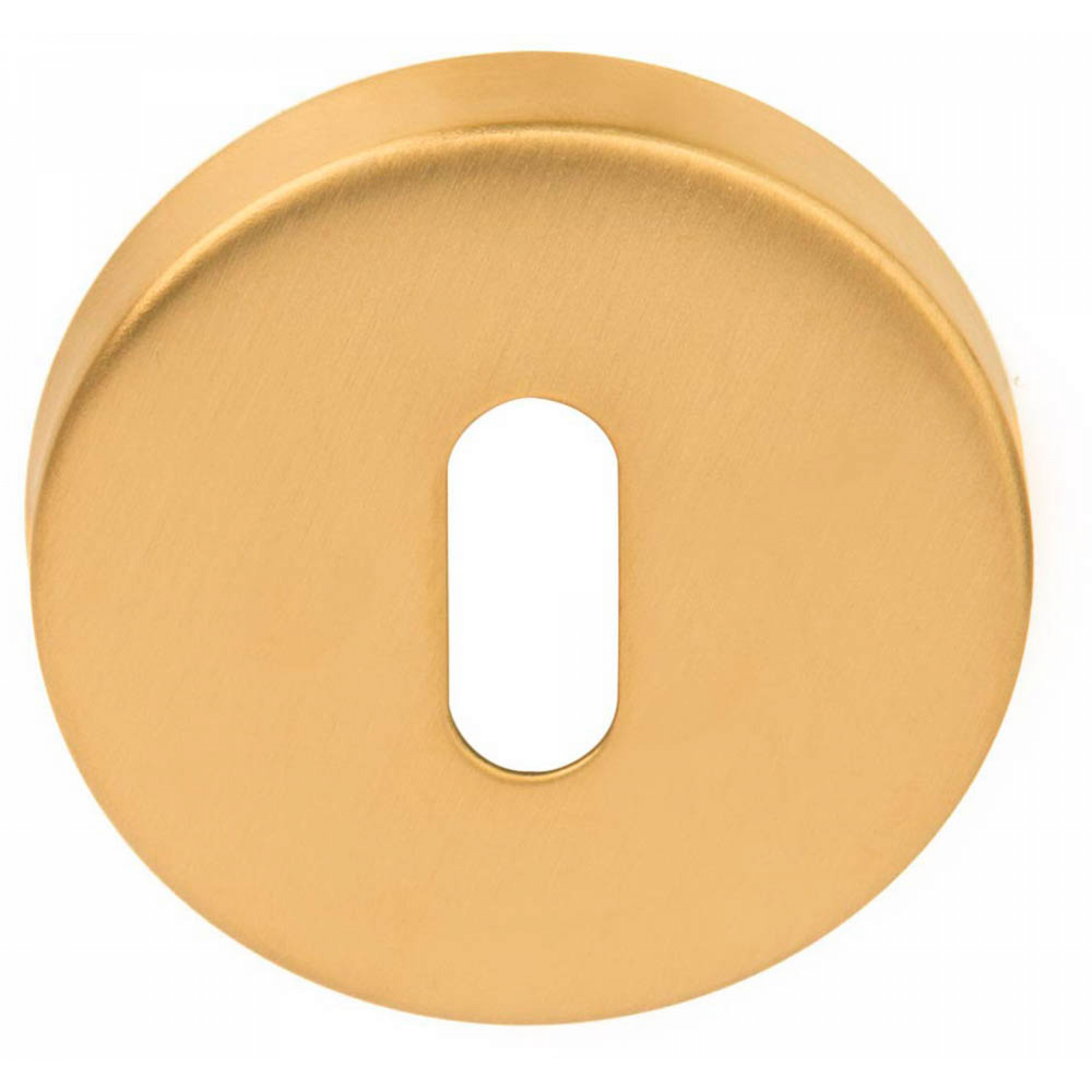 Formani Sleutelplaatje BASIC LBN50D 10mm PVD Mat Goud – vooraanzicht
