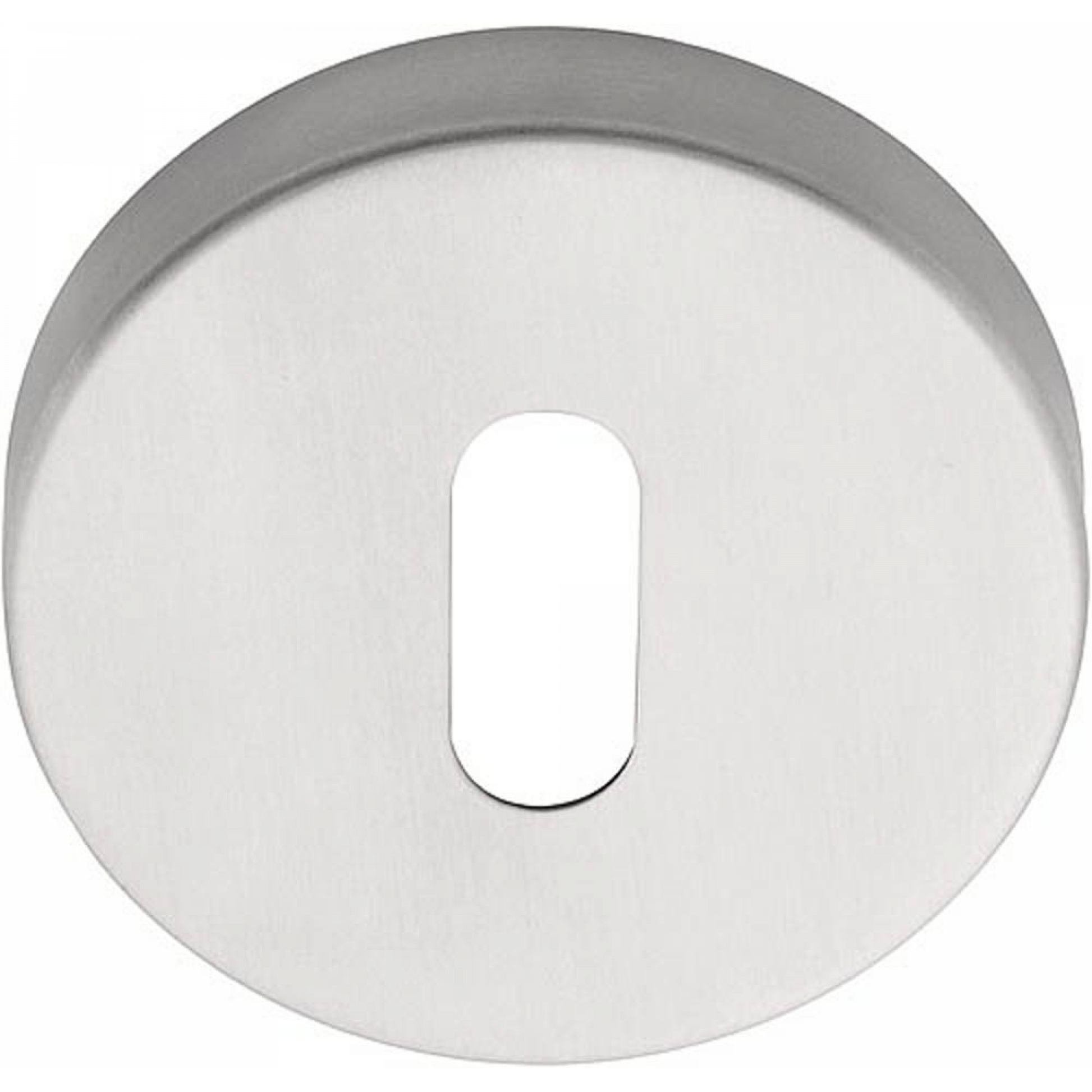 Formani Sleutelplaatje BASIC LBN50D 10mm mat RVS – vooraanzicht