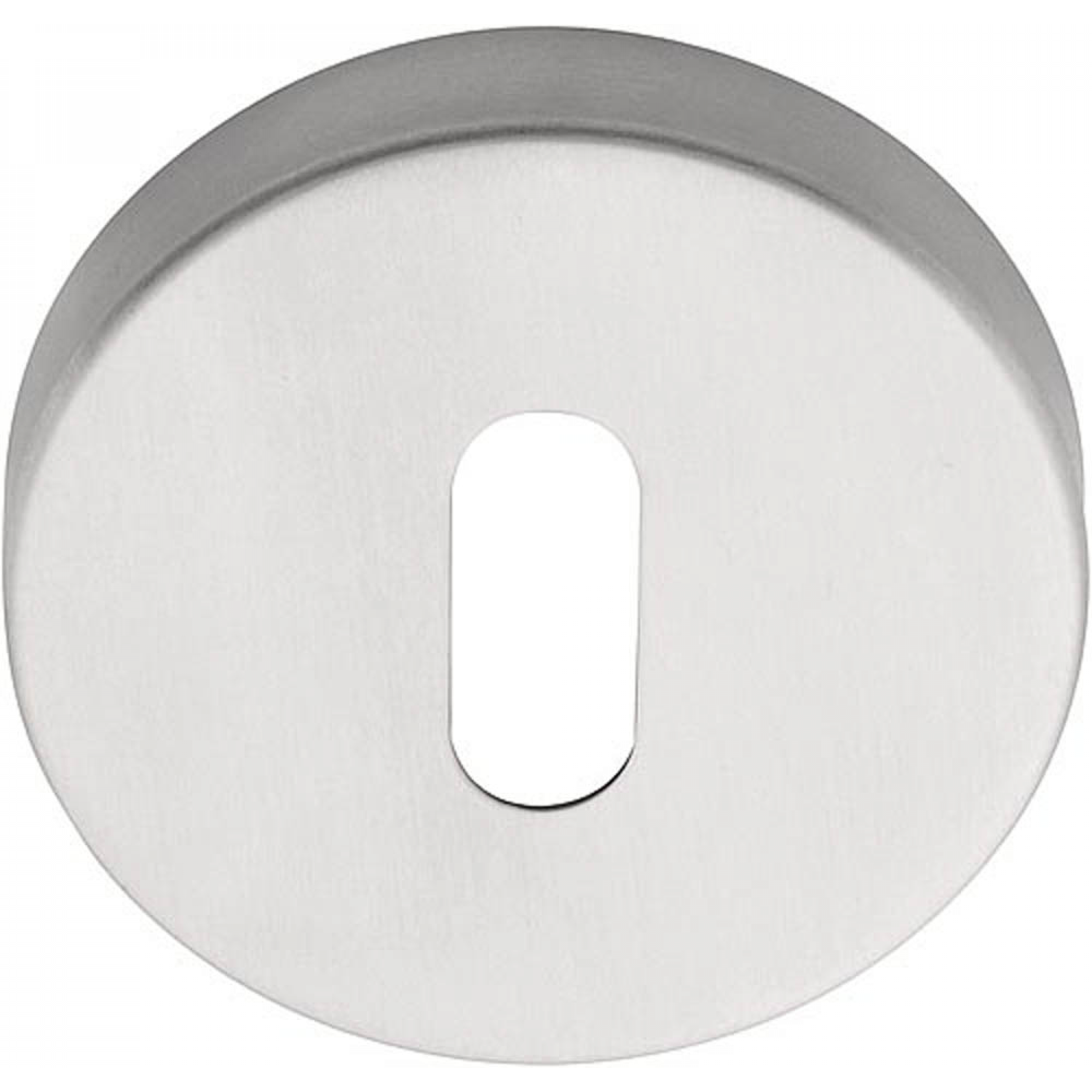 Formani Sleutelplaatje BASIC LBN50D 10mm mat RVS – vooraanzicht