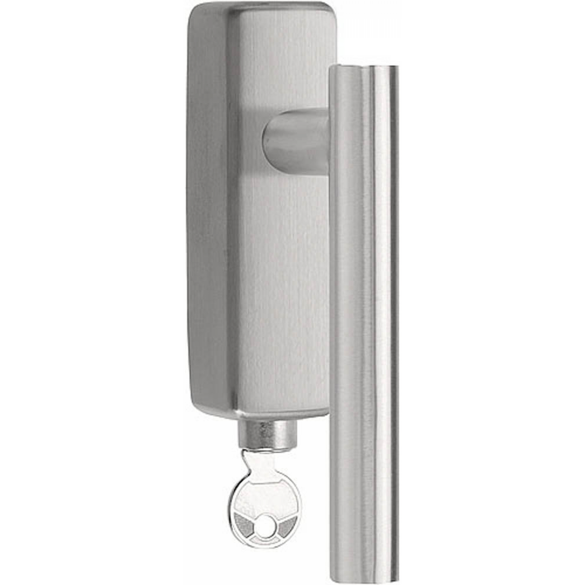 Formani LB7-DKLOCK-O draaikiepgarnituur afsluitbaar mat roestvast staal rechts/ links draaiend