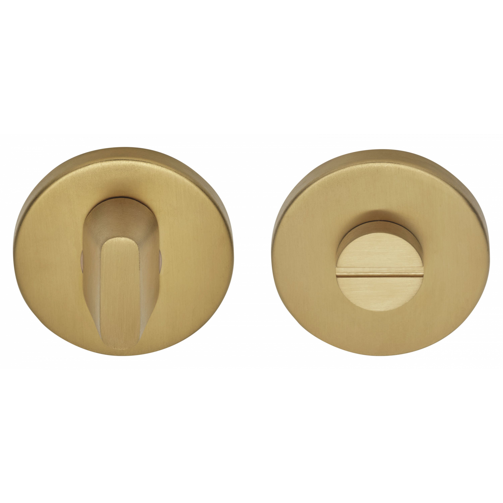Formani toiletgarnituur BASIC LBWC50 PVD Mat Goud – vooraanzicht