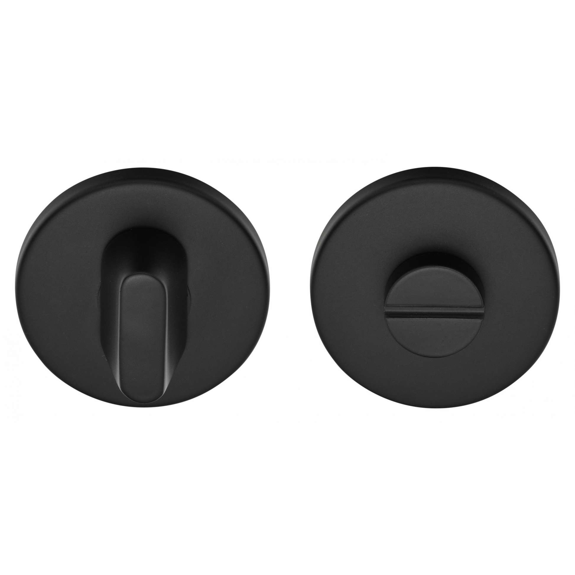 Formani toiletgarnituur BASICS LBWC50 mat zwart - vooraanzicht