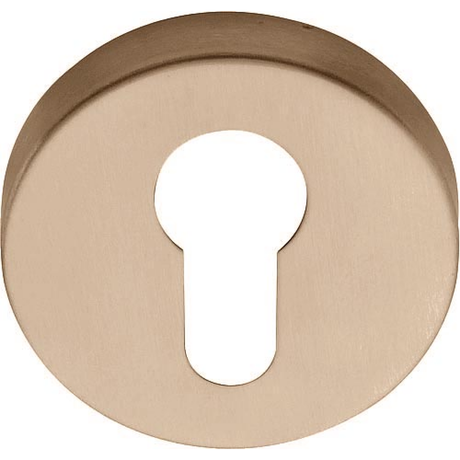 Formani | Cilinderplaatje BASIC LBY50 6mm | PVD Licht Brons