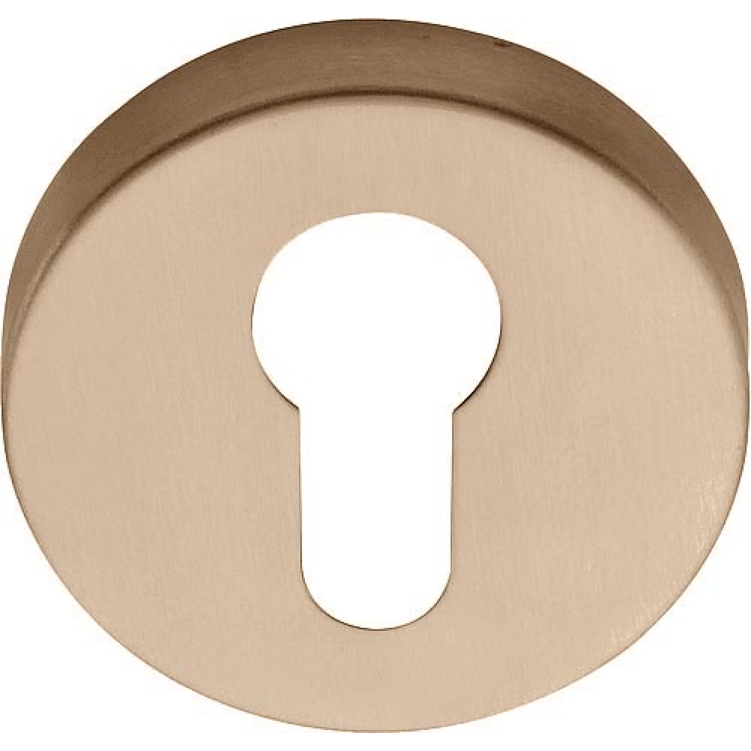 Formani | Cilinderplaatje BASIC LBY50 6mm | PVD Licht Brons