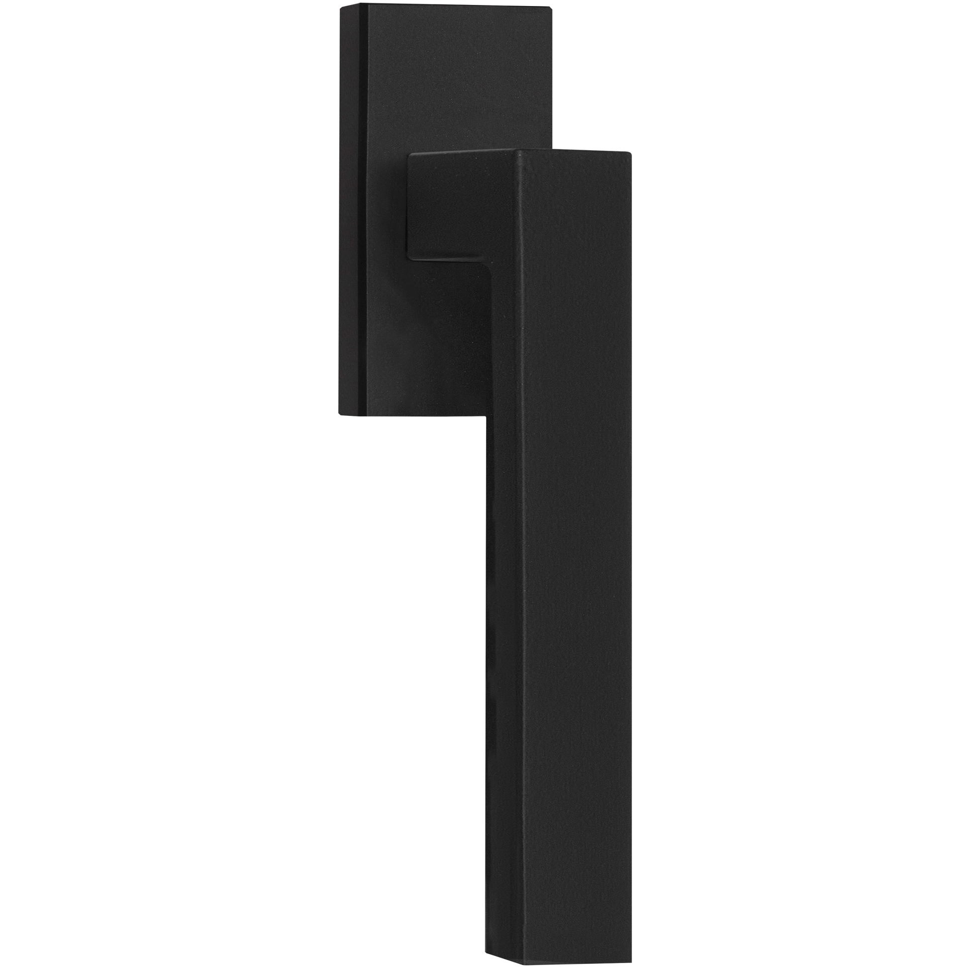 Formani LSQ1-DK draaikiepgarnituur niet afsluitbaar mat zwart rechtsdraaiend