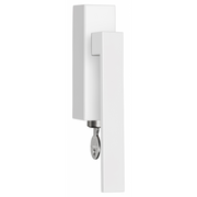 Formani LSQ2CB-DKLOCK draaikiepgarnituur met korte nek afsluitbaar wit rechts/links draaiend