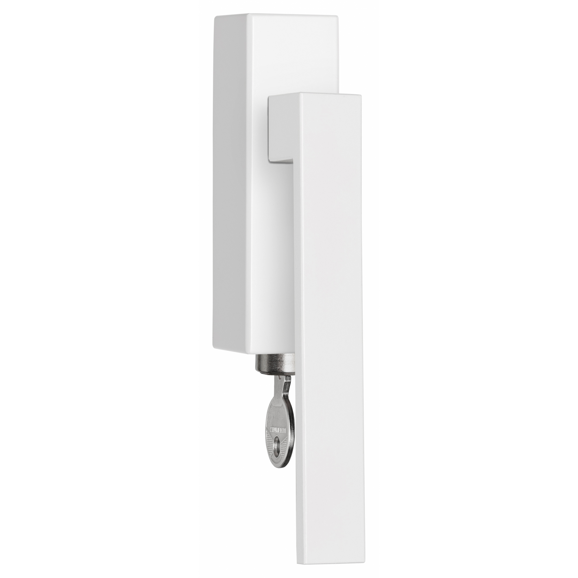 Formani LSQ2CB-DKLOCK draaikiepgarnituur met korte nek afsluitbaar wit rechts/links draaiend