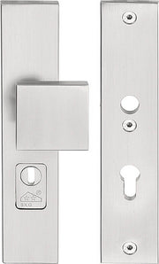 Formani LSQ60-50KT Y72 veiligheidsbeslag SQUARE RVS geborsteld