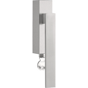 Formani LSQ2CB-DKLOCK draaikiepgarnituur met korte nek afsluitbaar mat roestvast staal rechts/ links draaiend