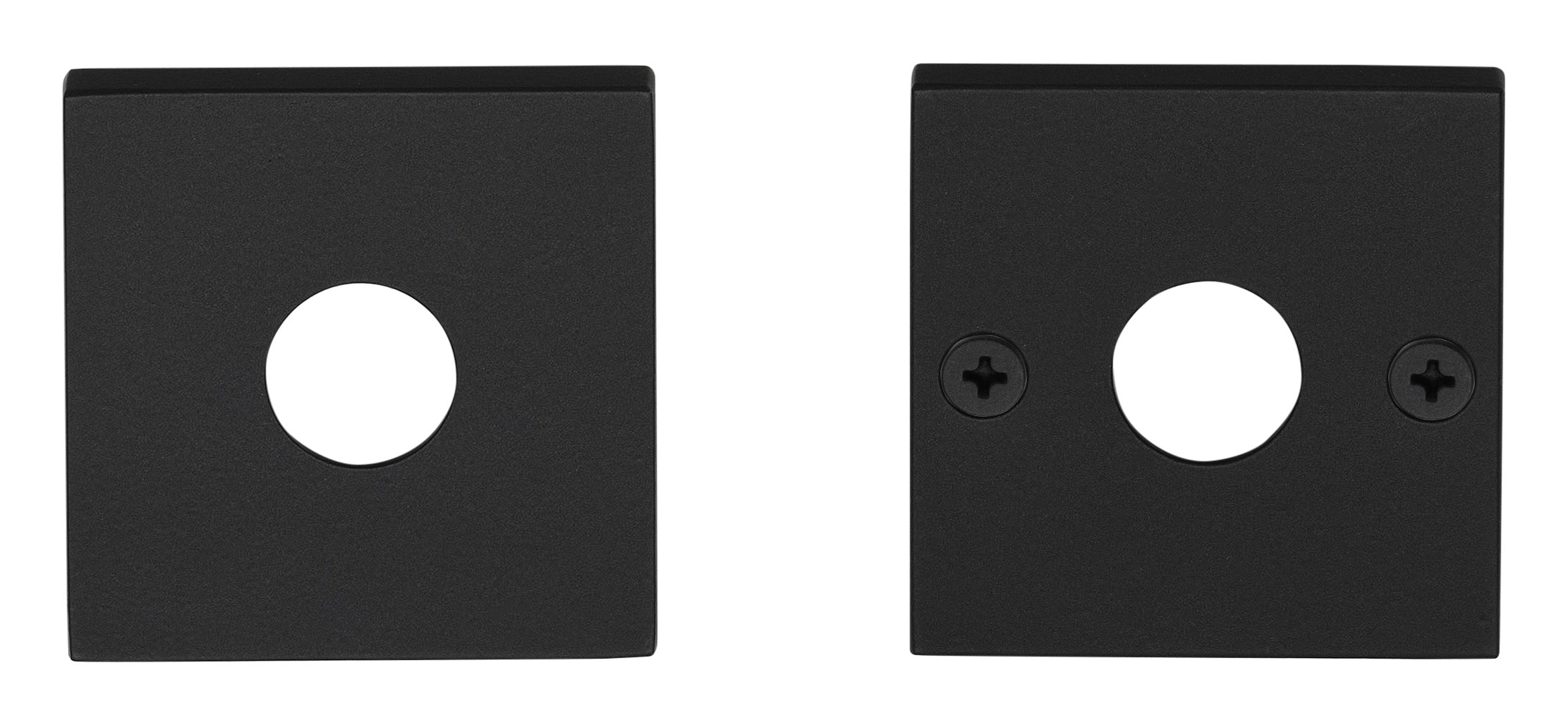 Formani | Rozet SQUARE | LSQR50EN | Zwart mat
