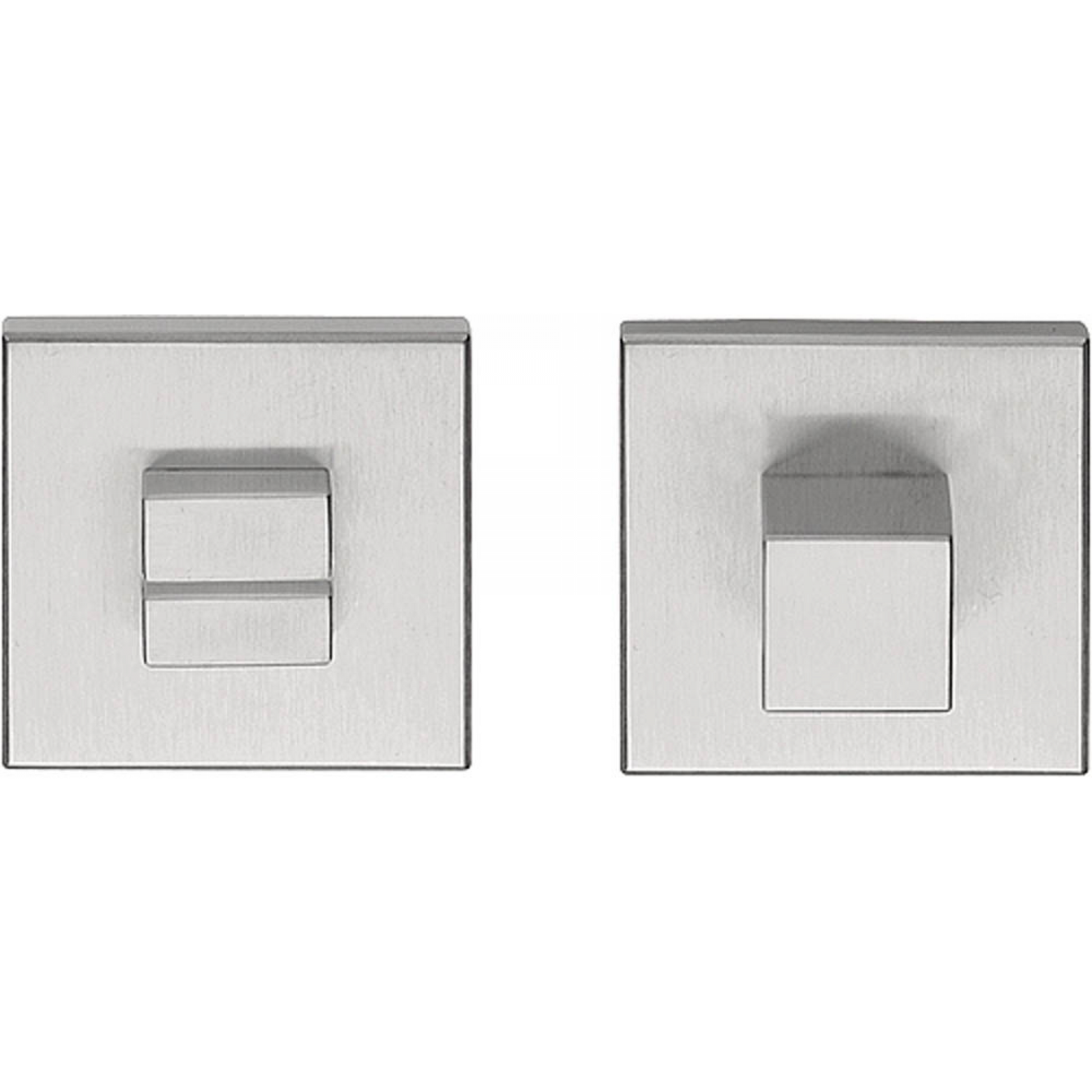 FORMANI | toiletgarnituur  mat roestvast staal | Formani | SQUARE | LSQWC50