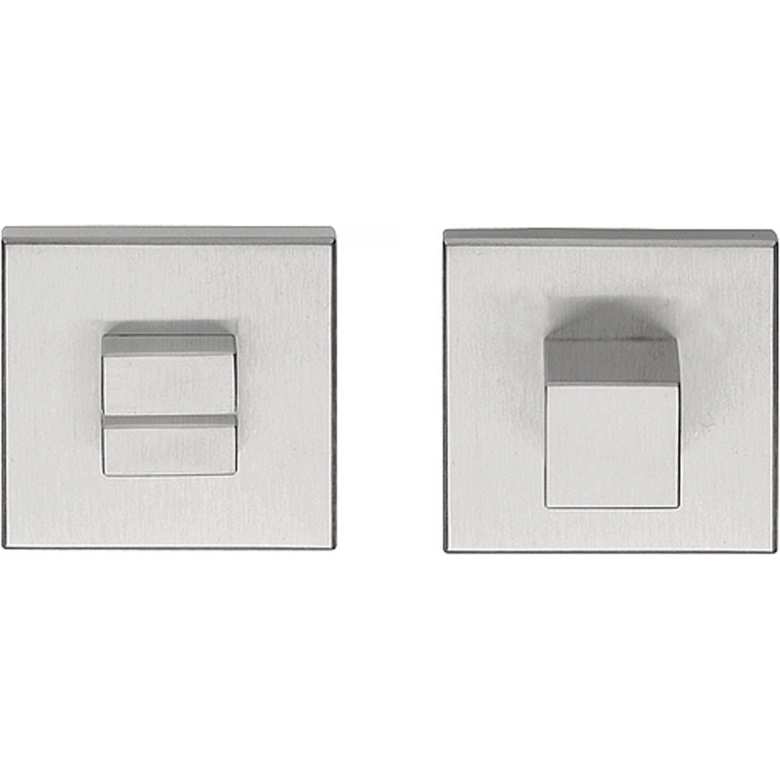 FORMANI | toiletgarnituur  mat roestvast staal | Formani | SQUARE | LSQWC50