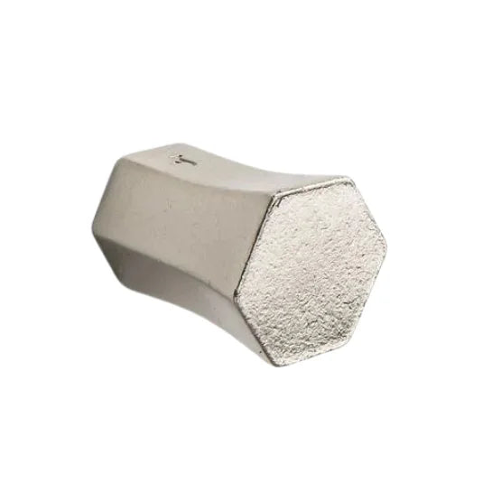 Jolie Six Fois | Meubelknop groot | Oud zilver