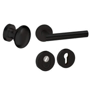 Voordeurset Rond Zwart Attival