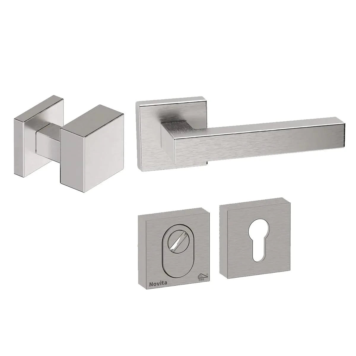 RVS Geborsteld met Quadro exc