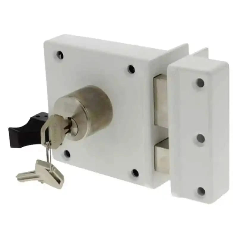 Nemef Oplegslot Veiligheid SKG2 4154/02 - Keuze uit links en rechtsdraaiend - Deurbeslag-expert