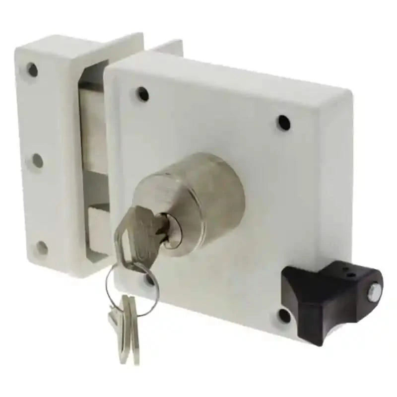 Nemef Oplegslot Veiligheid SKG2 4154/02 - Keuze uit links en rechtsdraaiend - Deurbeslag-expert