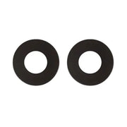 Nuda krukrozet 24mm mat zwart