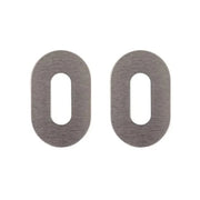 Nuda sleutelplaatjes 26×42 mm mat chroom