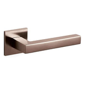 Olivari | Deurkruk ABC op rozet | Brons mat titaan PVD