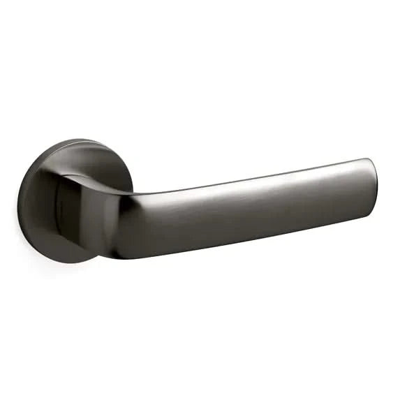 Olivari | Deurkruk Diva op rozet | Antraciet mat titaan PVD