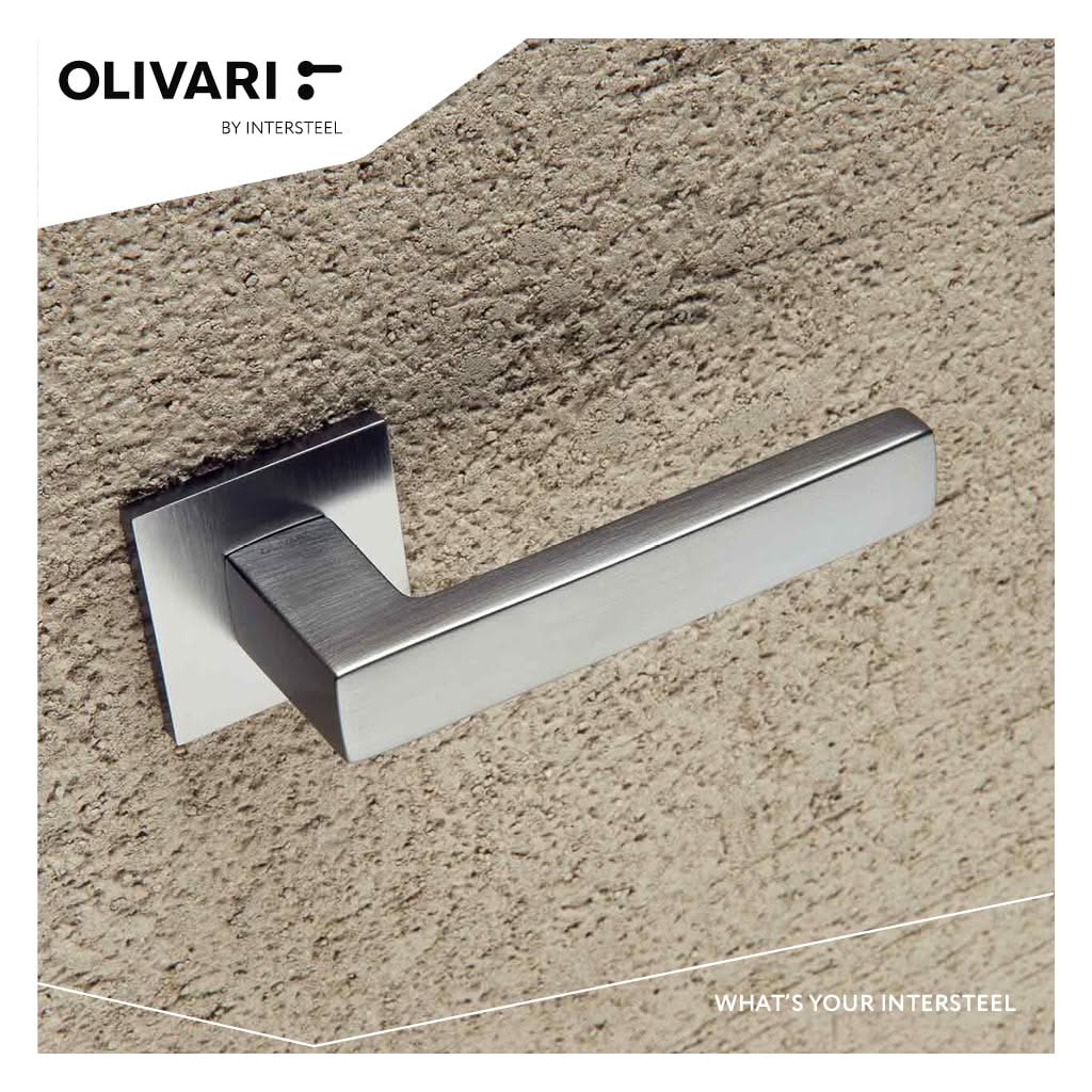 OLIVARI DEURKRUK PLANET Q OP ROZET CHROOM MAT2