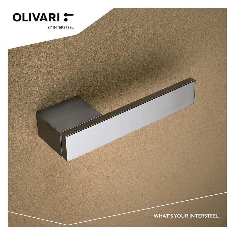 Olivari deurkruk Total chroom mat detail 2