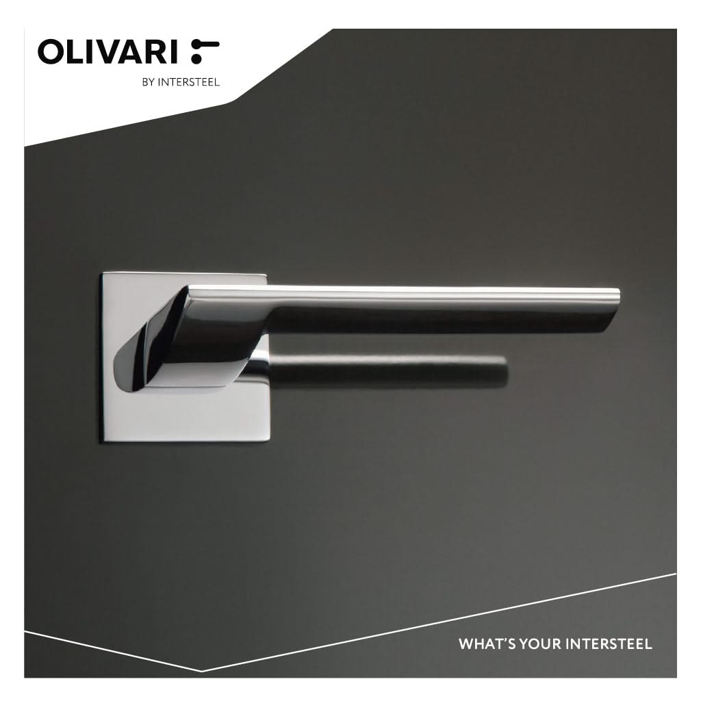 OLIVARI DEURKRUK TREND OP ROZET CHROOM3