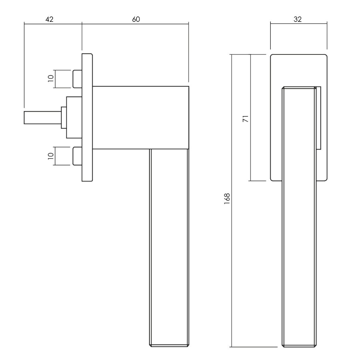 OLIVARI RAAMKRUK ICE CUBE CHROOM TRANSPARANT1