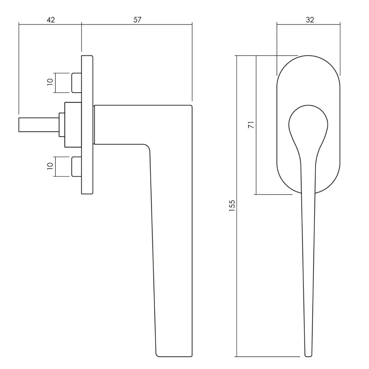 OLIVARI RAAMKRUK LAMA L CHROOM1