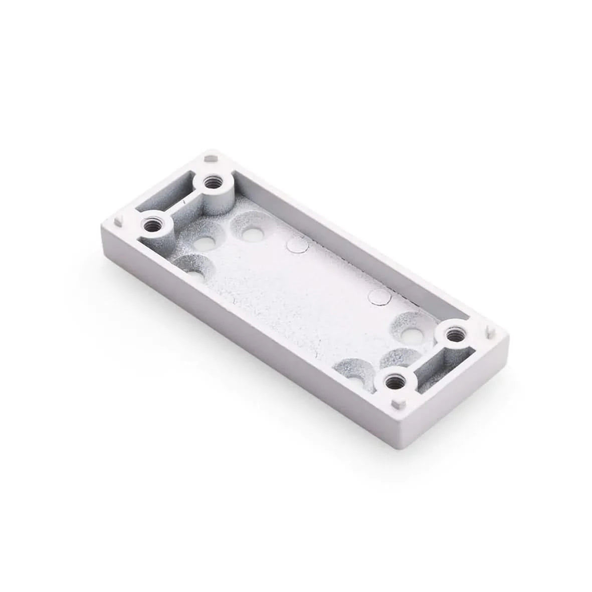 DX – Onderlegplaat smal t.b.v. RBM zamac wit epoxy coating