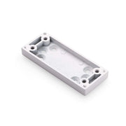 DX – Onderlegplaat smal t.b.v. RBM zamac wit epoxy coating