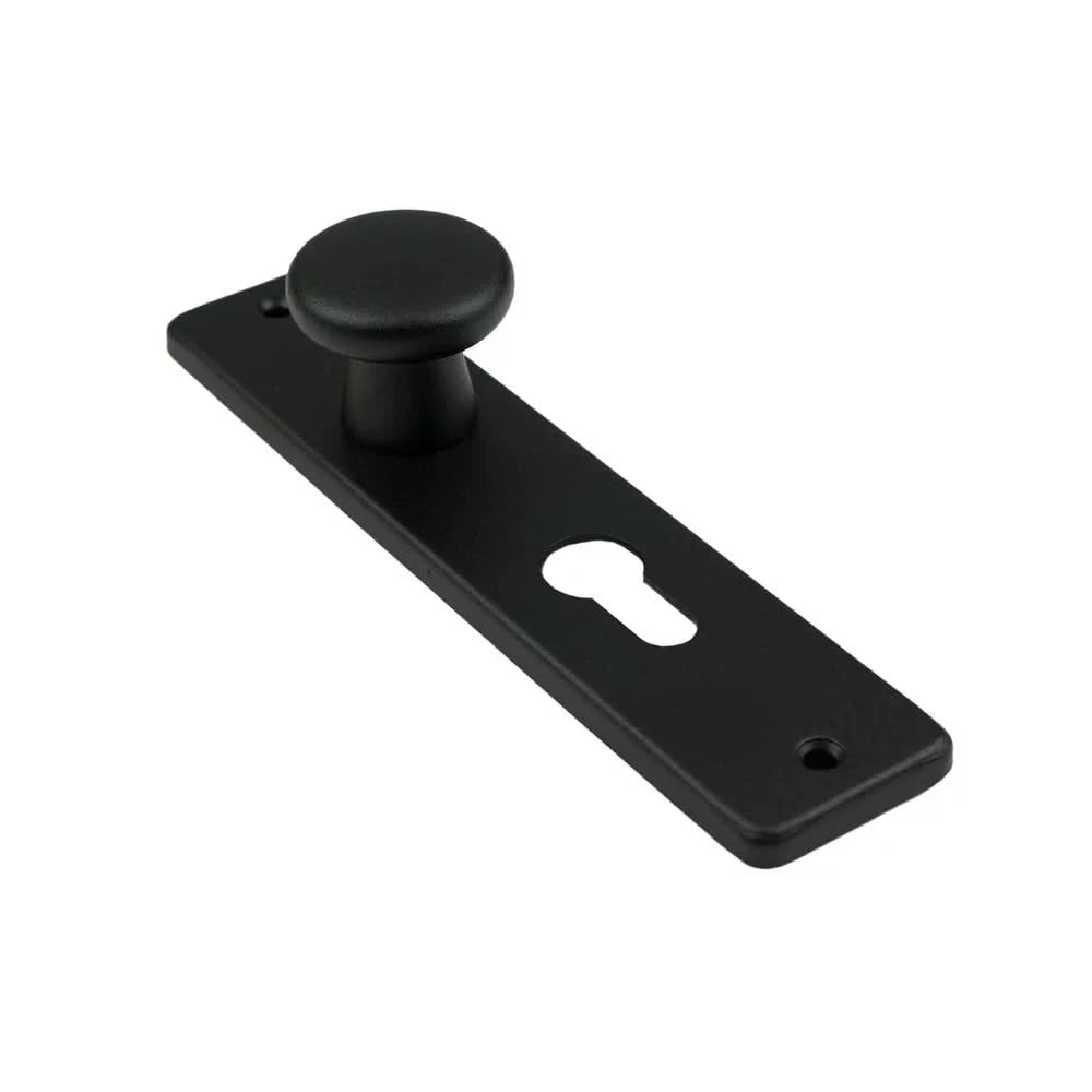 Knop type 160/40 vast kortschild 180/41 RH PC-maat 55 zwart 0170.200.0101