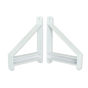 Plankdragerset DUO 200x160 mm wit 0513.220.1002