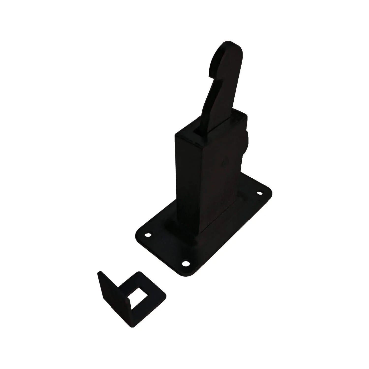 Deurvastzetter HD wandmodel zwart 0532.500.1004