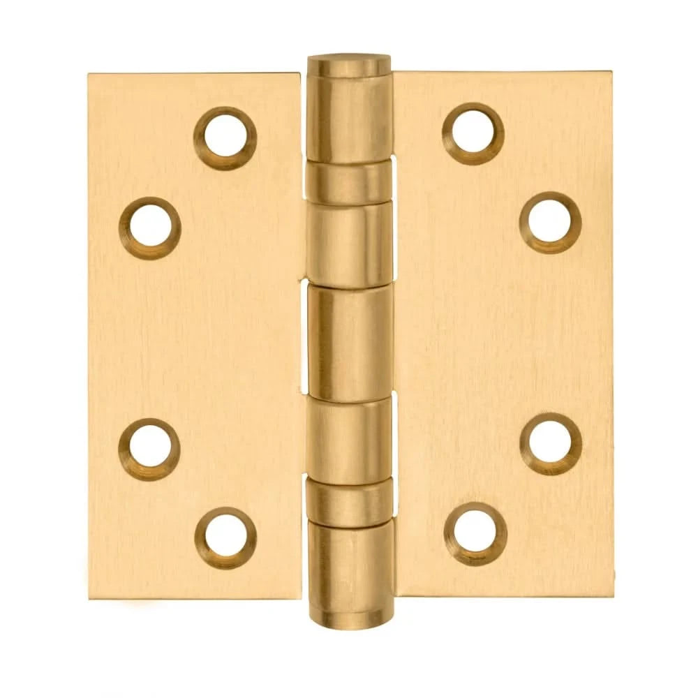 FORMANI Kogellagerscharnier | 76x76 | PVD Mat Goud | LBS7676 Rechte Hoeken