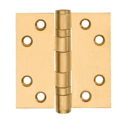 FORMANI Kogellagerscharnier | 76x76 | PVD Mat Goud | LBS7676 Rechte Hoeken